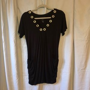 INC Black Tunic